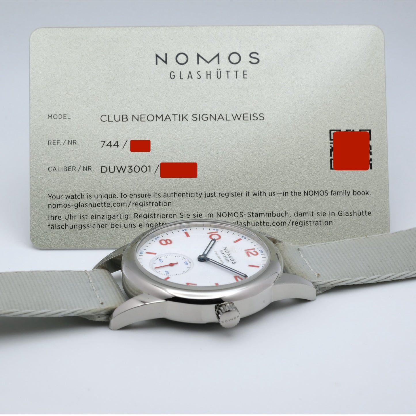 Club Neomatik Signalweiss, Ref. 744