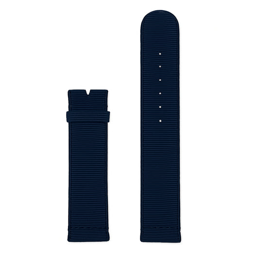 Textilband, gewebt, BLAUSCHWARZ