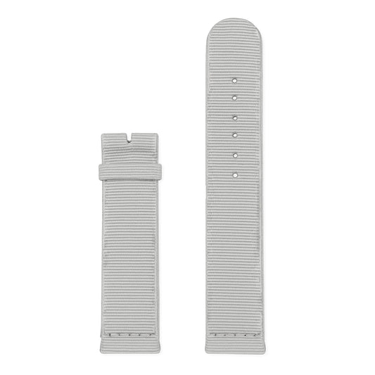 Textilband, gewebt, HELLGRAU